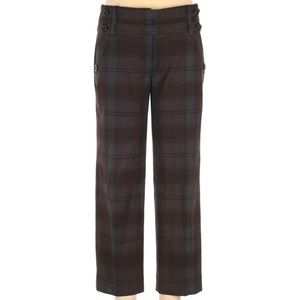 Anthropologie Cartonnier plaid pants size 8